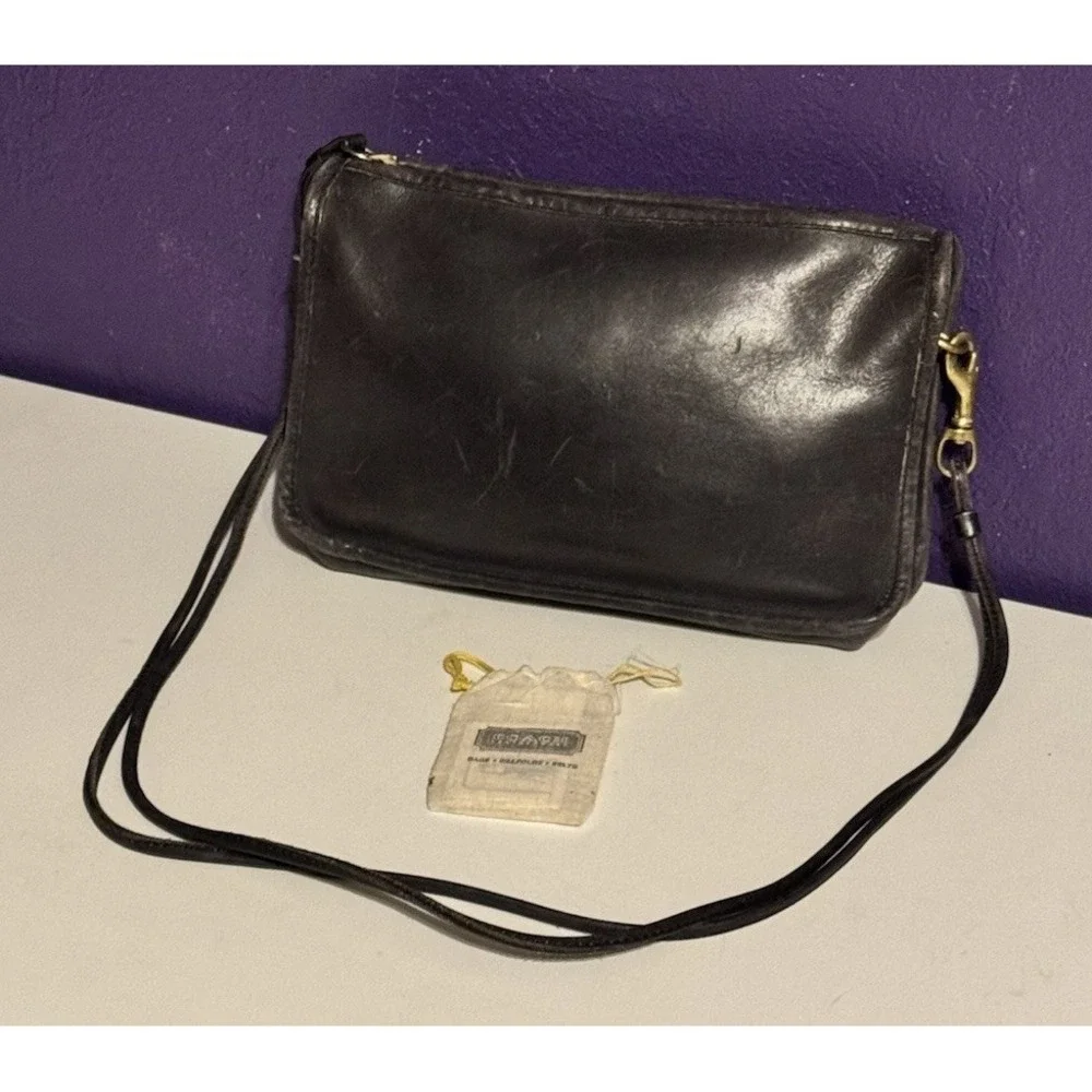 Vintage Coach Bonnie Cashin Bag Double Strap 1982 Paperwork NYC Made 9455